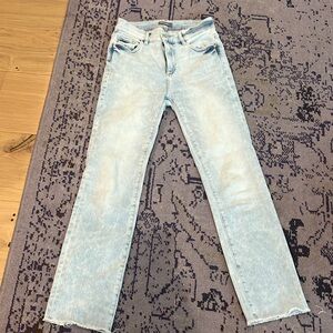 Straight leg jeans
